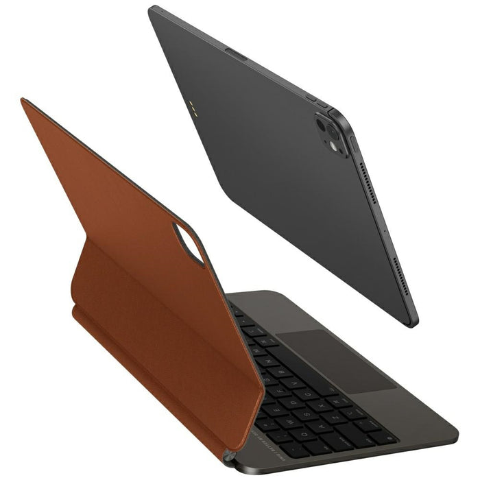 Uniq Venno Pro Magnetic Smart Keyboard Case for iPad 11" 2025 / iPad Air 11" 2024 / 2025 / iPad Pro 11" 2018 / 2020 / 2021 / 2022 / 2024 - Brown