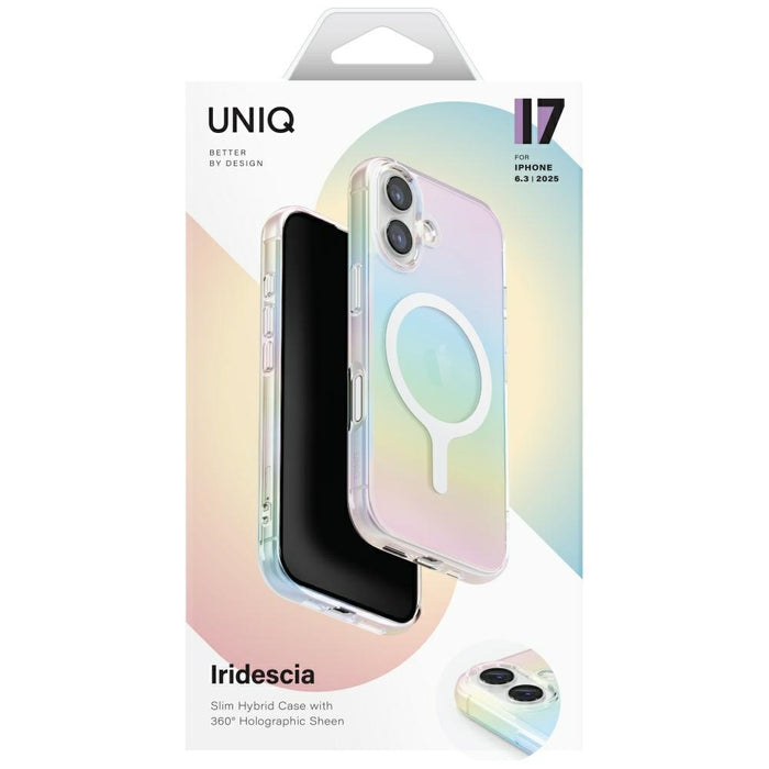 Uniq Iridescia Magclick Charging Case for iPhone 17 - Multicolor