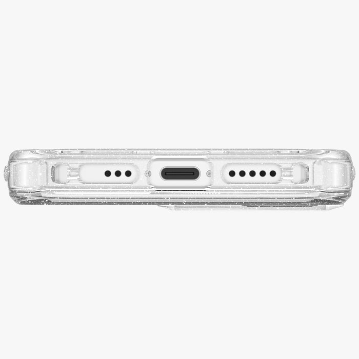 Uniq LifePro Xtreme Magclick Charging Case for iPhone 17 - Transparent-Glitter
