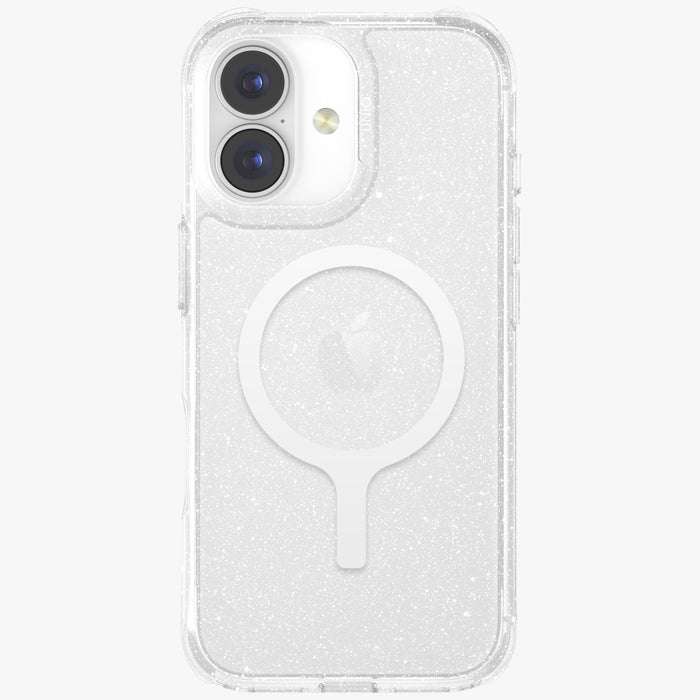 Uniq LifePro Xtreme Magclick Charging Case for iPhone 17 - Transparent-Glitter