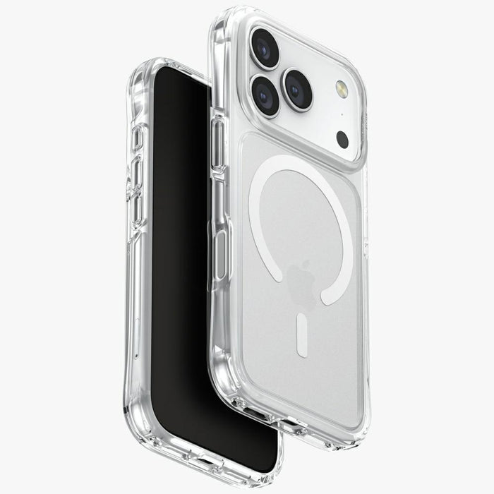 Uniq LifePro Xtreme Magclick Charging Case for iPhone 17 Pro - Clear-Glitter