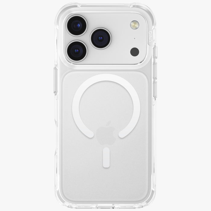 Uniq LifePro Xtreme Magclick Charging Case for iPhone 17 Pro - Clear-Glitter