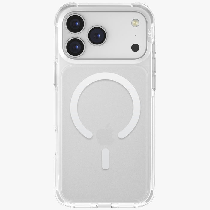 Uniq LifePro Xtreme Magclick Charging Case for iPhone 17 Pro Max - Clear-Glitter