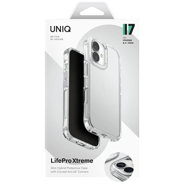 Uniq Lifepro Xtreme Case for iPhone 17 - Transparent
