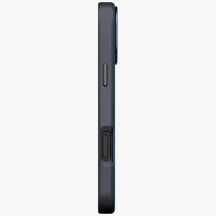 Uniq Lyden DS Case for iPhone 17 Pro Max Magclick Charging - Blue and Black