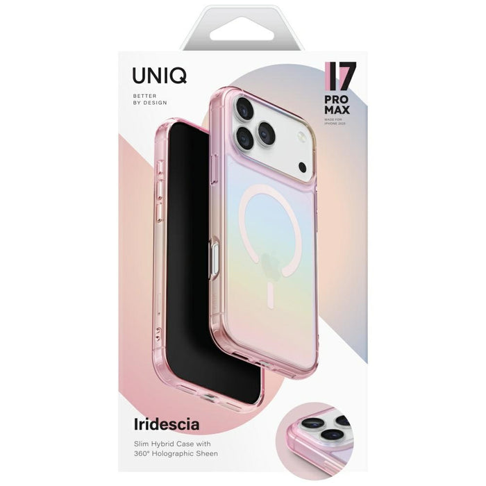 Uniq Iridescia Case for iPhone 17 Pro Max Magclick Charging - Multicolor