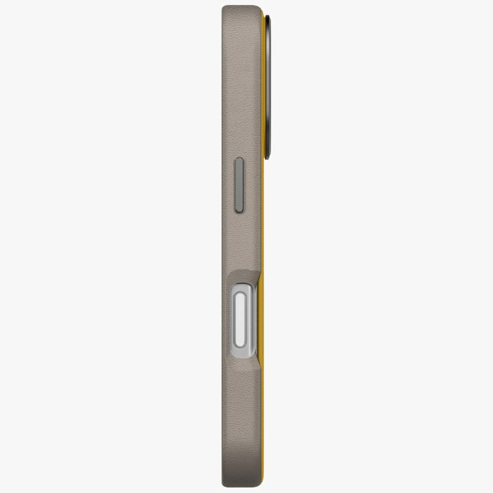 Uniq Lyden DS Case for iPhone 17 Pro Magclick Charging - Yellow-Gray