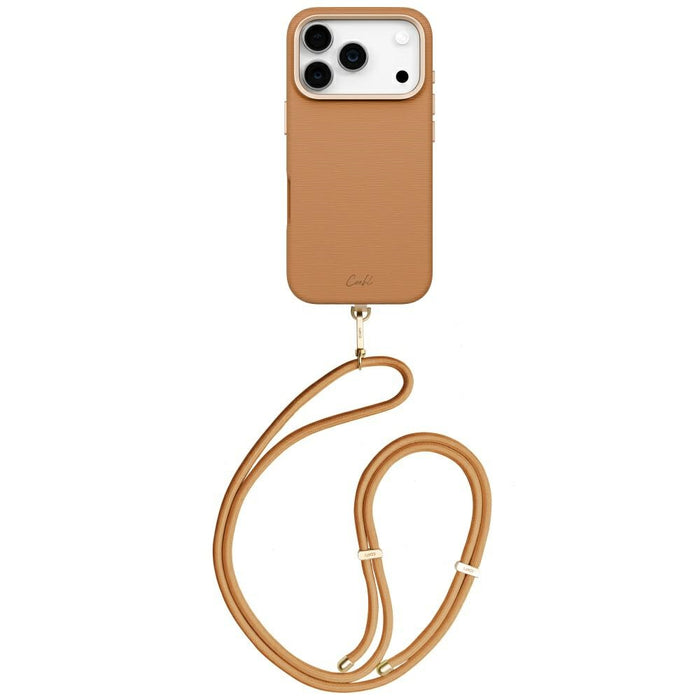 Uniq Coehl Mirelle Case for iPhone 17 Pro Magnetic Charging - Brown