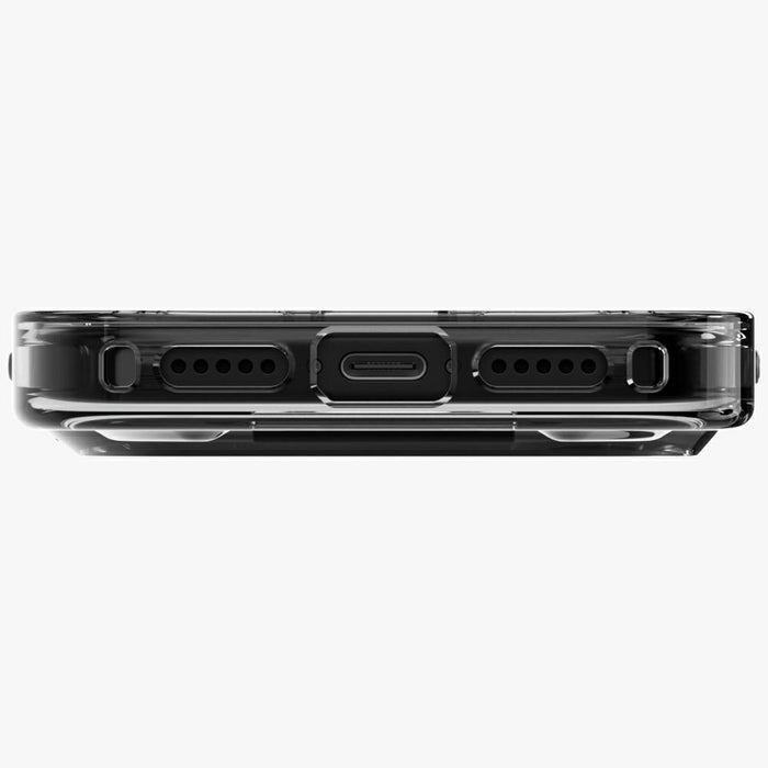 Uniq Heldro Air Case for iPhone 17 Pro Max Magclick Charging - Black