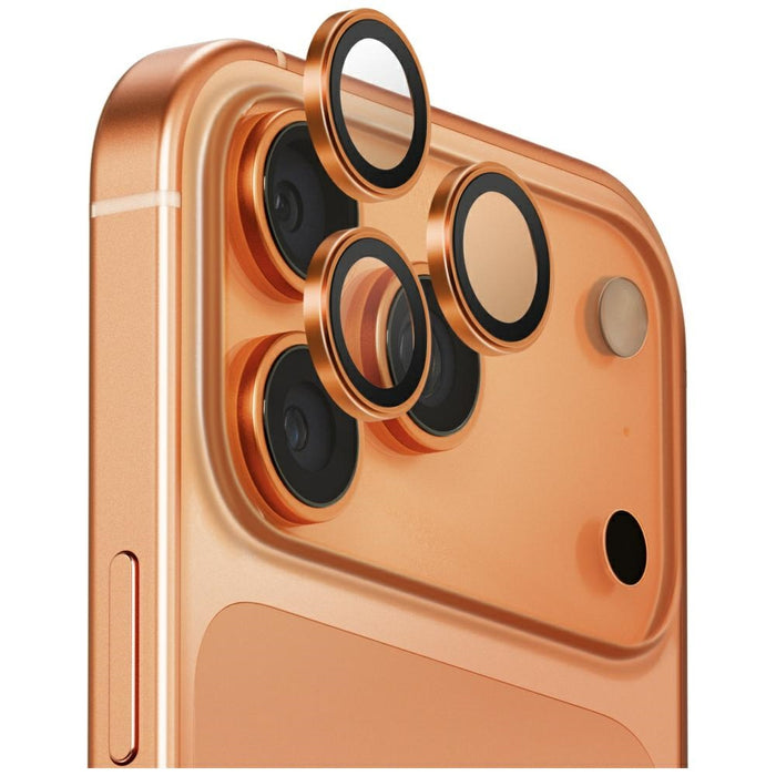 Uniq Optix Aluminum Camera Lens Protector for iPhone 17 Pro / iPhone 17 Pro Max with Applicator - Copper