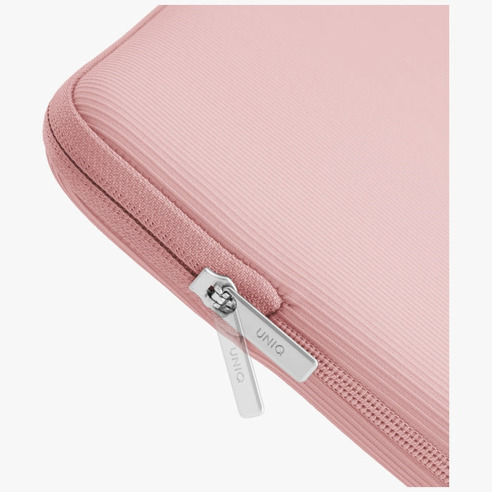 Uniq Cyprus Ridge Edition Laptop Sleeve for 14" laptops, water-resistant neoprene, pink
