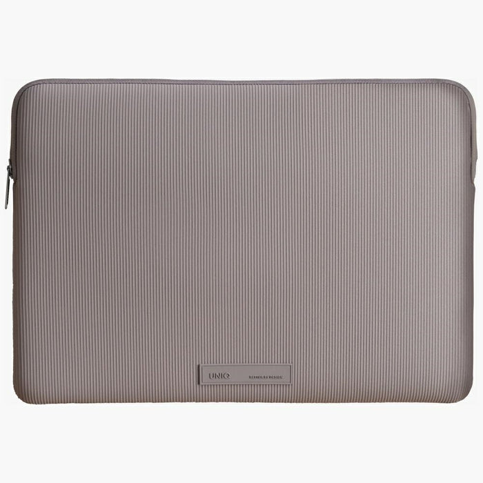 Uniq Cyprus Ridge Edition Laptop Sleeve for 16&quot; laptops, water-resistant neoprene - gray