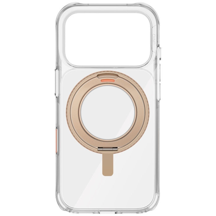 Uniq Swivix Rotating Kickstand 360 Case for iPhone 17 Pro - Gold