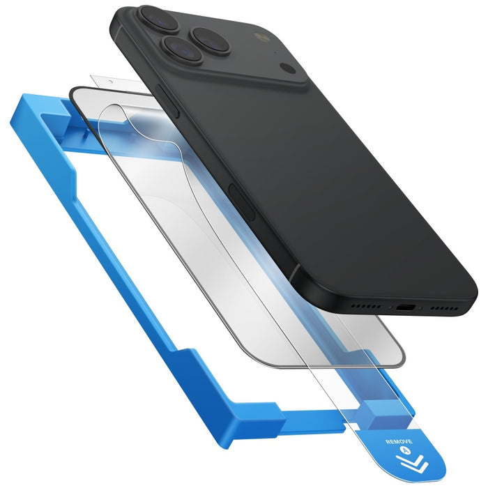Uniq Optix Exofit Vivid Tempered Glass for iPhone 17 Pro with Applicator