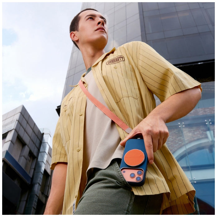 Uniq Grivix Classic 360 Mount&amp;Grip Stand Magnetic Holder - Orange