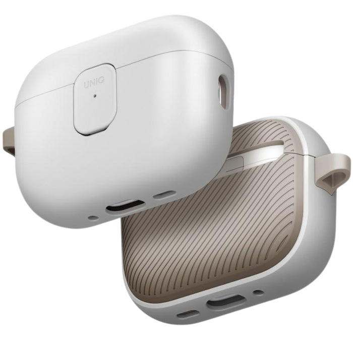Uniq Clyde Case for AirPods Pro 3rd Gen - Gray-Beige