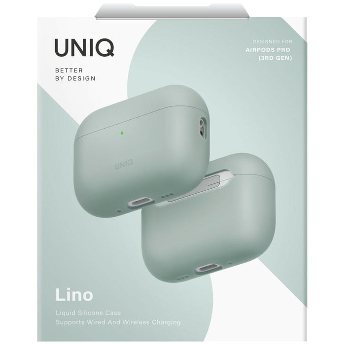 Uniq Lino Silicone Case for AirPods Pro 3 - Green