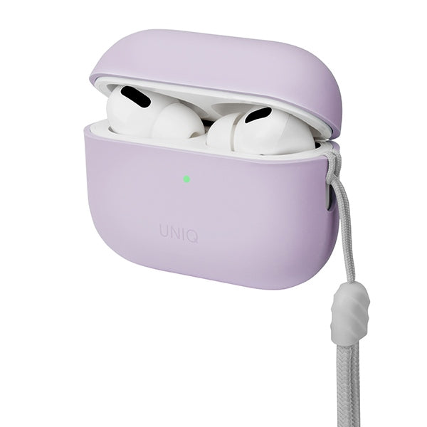 Uniq Lino Silicone AirPods Pro 2 Case - Purple