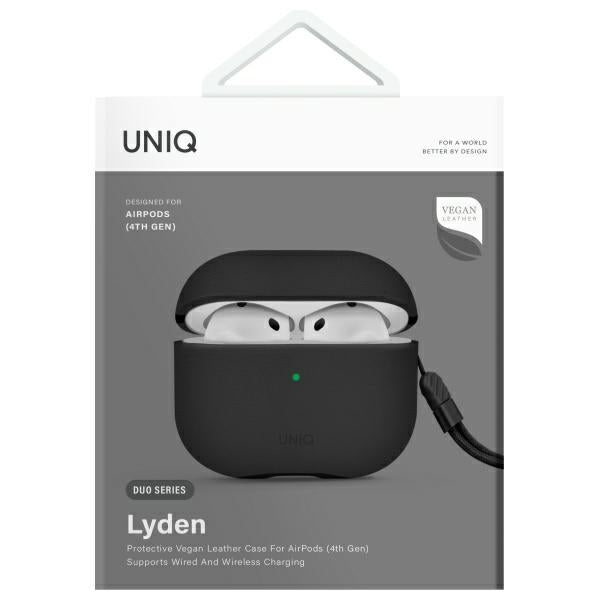 Uniq Lyden DS AirPods 4 Case - Black