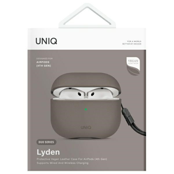 Uniq Lyden DS AirPods 4 Case - Gray