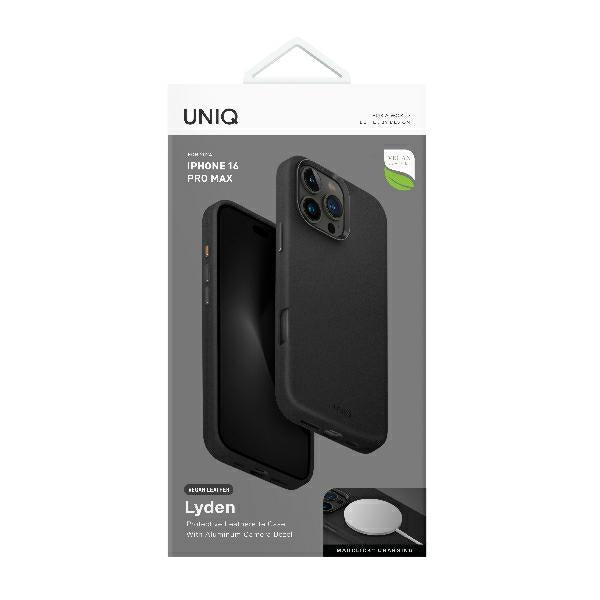 Uniq Lyden Magclick Charging Case for iPhone 16 Pro Max - Black