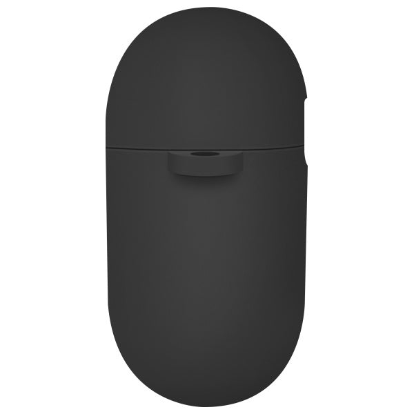 Uniq Nexo AirPods 4 + Ear Hooks Silicone case - black