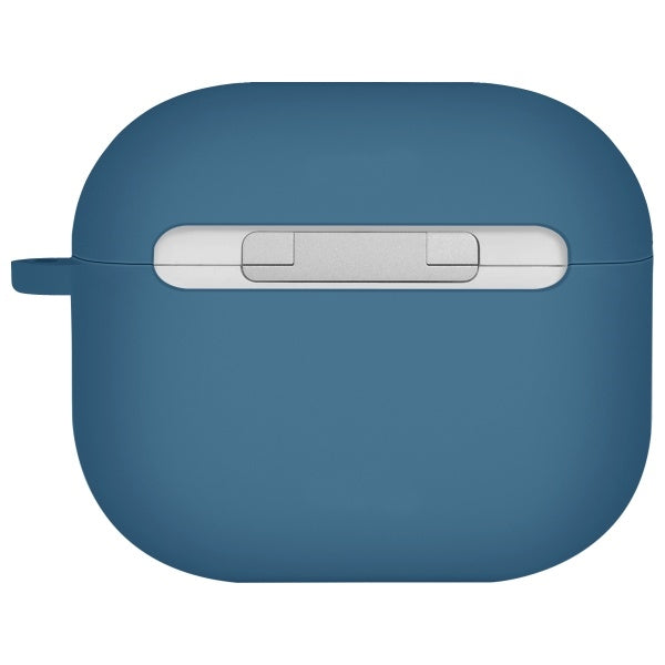 Uniq Nexo AirPods 4 + Ear Hooks Silicone case - blue