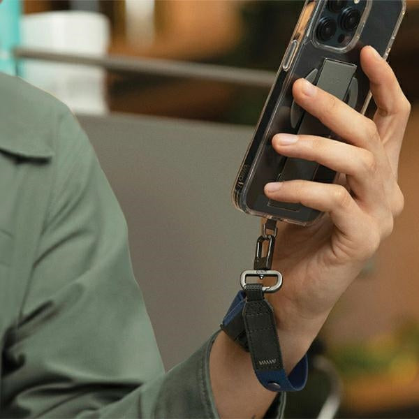 Uniq Vista universal 2-in-1 phone lanyard - green