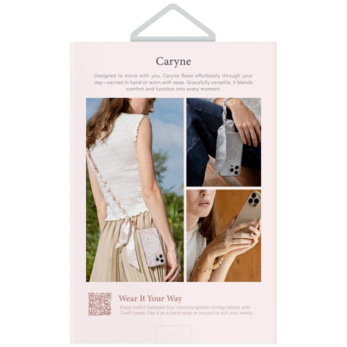 Uniq Coehl Caryne 2-in-1 phone lanyard - cream