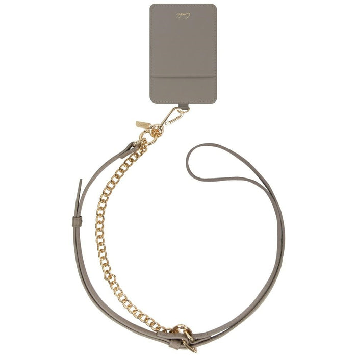 Uniq Coehl Caryne 3-in-1 Phone Lanyard with Card Wallet - Gray