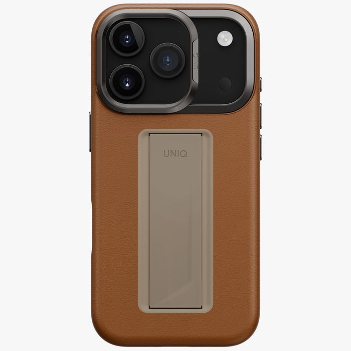 Uniq Heldro Pro Magclick Charging Case for iPhone 17 Pro - Brown