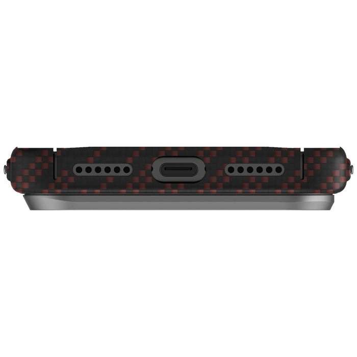 Uniq Keva EDGE Magclick Charging Case for iPhone 17 Pro Max - Orange