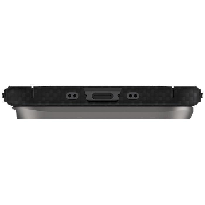 Uniq Keva EDGE Magclick Charging Case for iPhone Air - Black