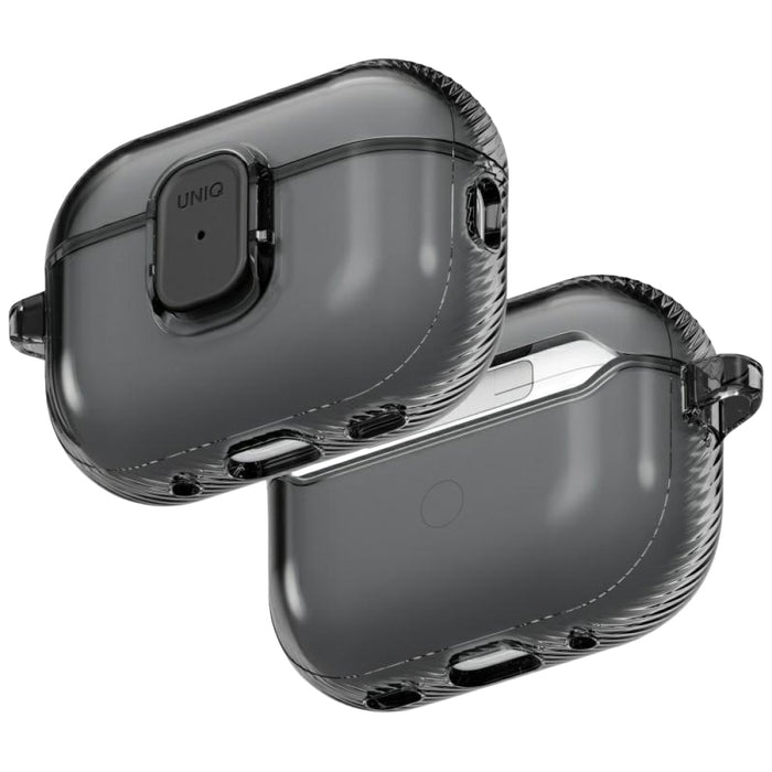 Uniq Glase Pro Case for AirPods Pro 3 Lock Case - Transparent Black