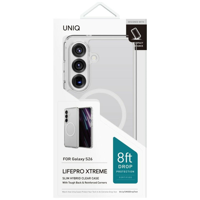 Uniq LifePro Xtreme Case for Samsung Galaxy S26 Magclick Charging - Transparent