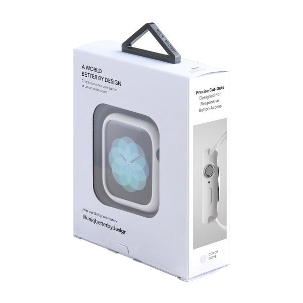 Uniq Lino case for Apple Watch 4 / 5 / 6 / SE 44mm - white
