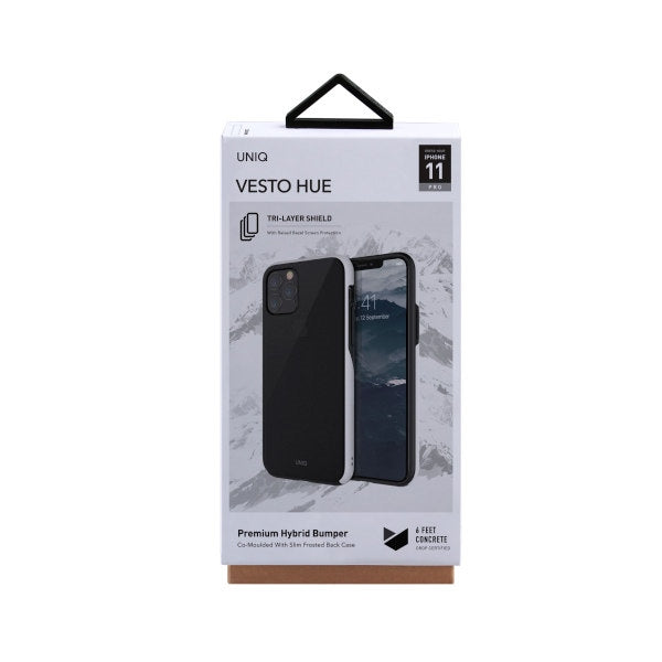 Uniq Vesto Hue case for iPhone 11 Pro - black and white