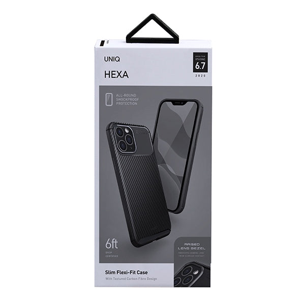Uniq Hexa case for iPhone 12 Pro Max - black