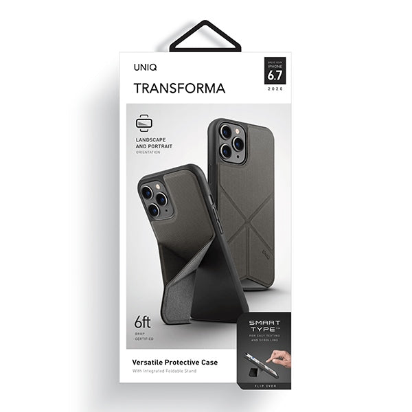 Uniq Transforma case for iPhone 12 Pro Max - gray
