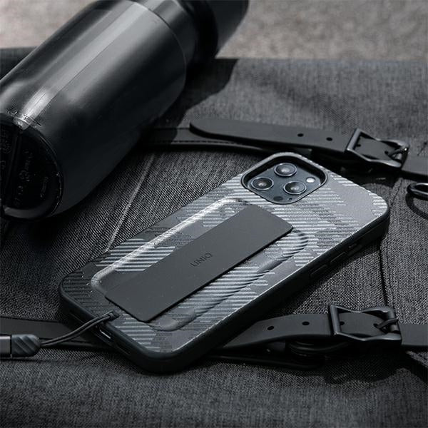 Uniq Heldro case for iPhone 12 Pro Max - black camouflage