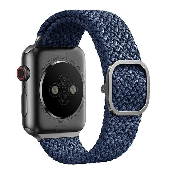 Uniq Aspen Braided Strap for Apple Watch 1/2/3/4/5/6/7/8/SE/SE2 40/38/41mm - Blue