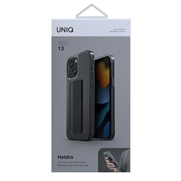 Uniq Heldro case for iPhone 13 - gray
