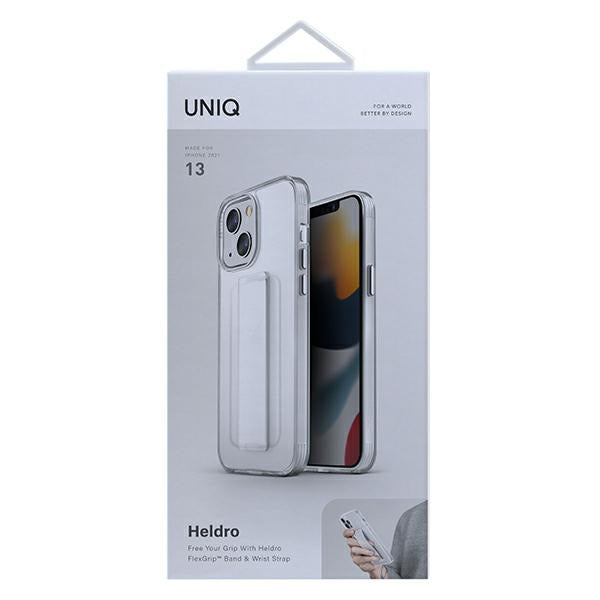 Uniq Heldro case for iPhone 13 - transparent