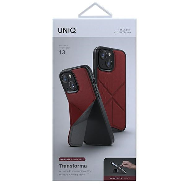 Uniq Transforma MagSafe case for iPhone 13 - red