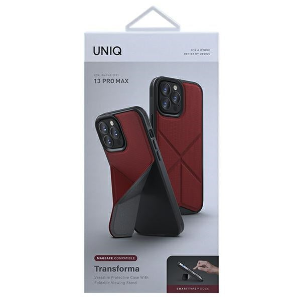 Uniq Transforma MagSafe case for iPhone 13 Pro Max - red