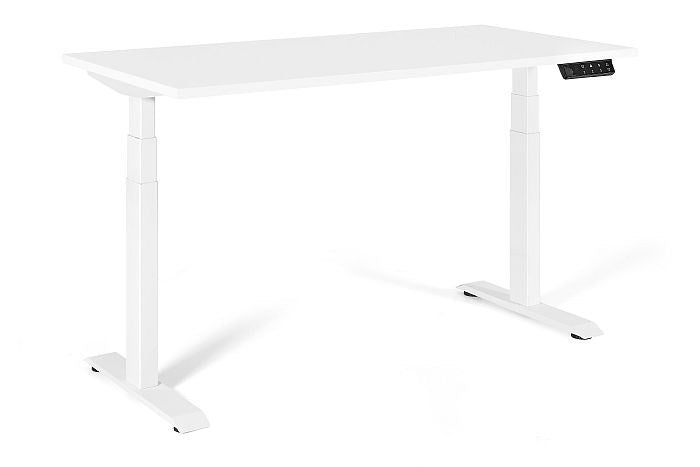 UNIQUE ACTIVE I Electric desk 160x70 cm White