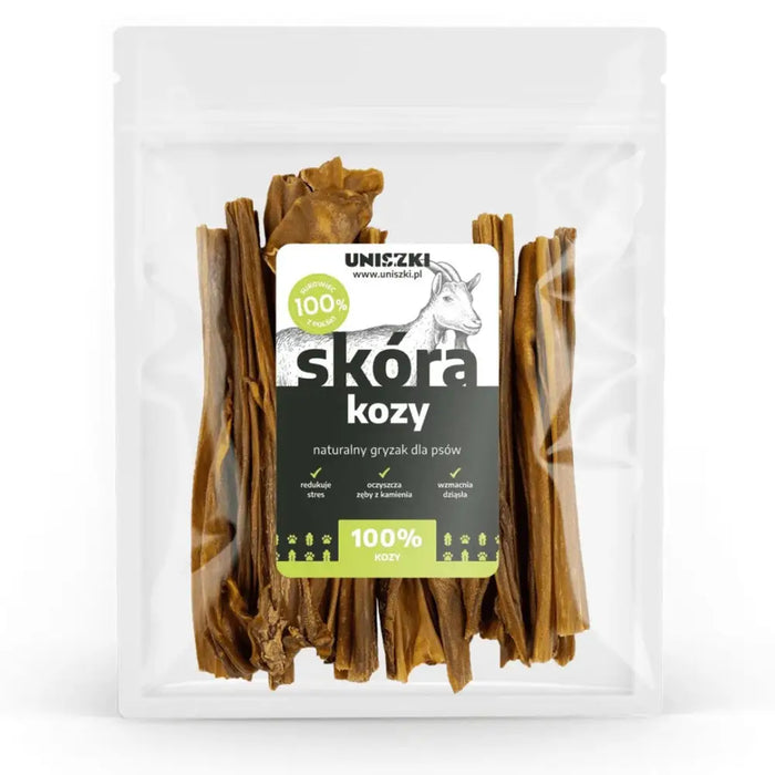 UNISZKI Goat Skin - Treat for Dogs - 100 g - DelicaciesDLP-PRZ<<<For the dogDLP<<<ActionPL