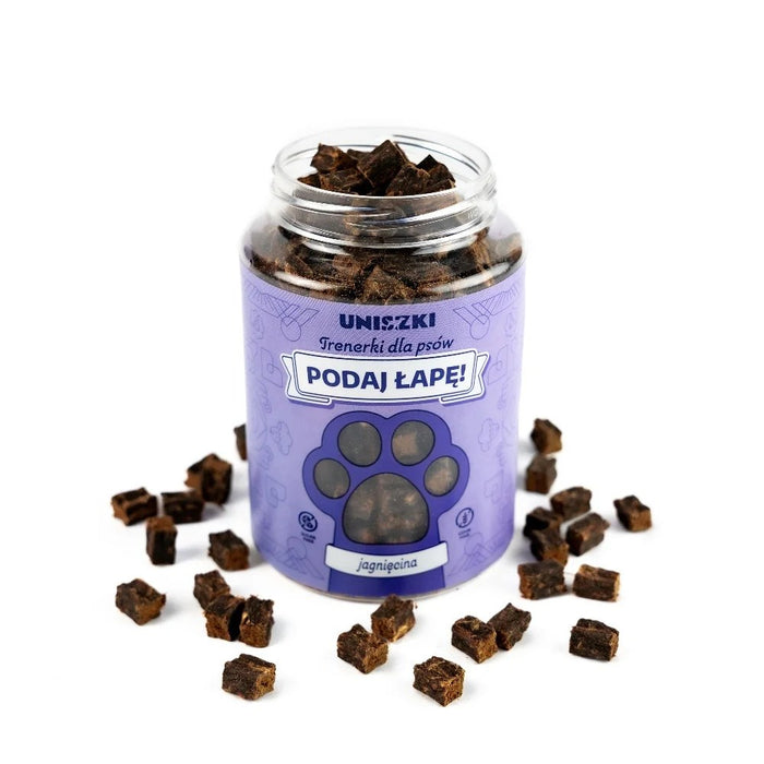 UNISZKI Podaj łapę Lamb - dog treat - 210g