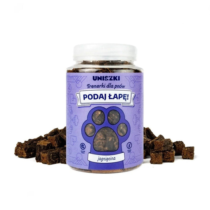 UNISZKI Podaj łapę Lamb - dog treat - 210g