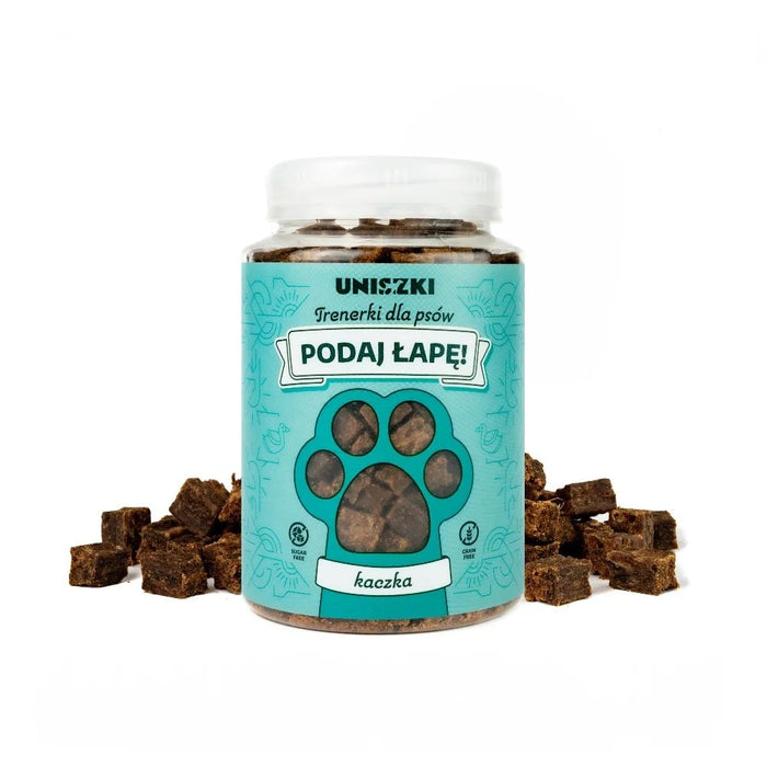 UNISZKI Podaj łapę Duck - dog treat - 150g